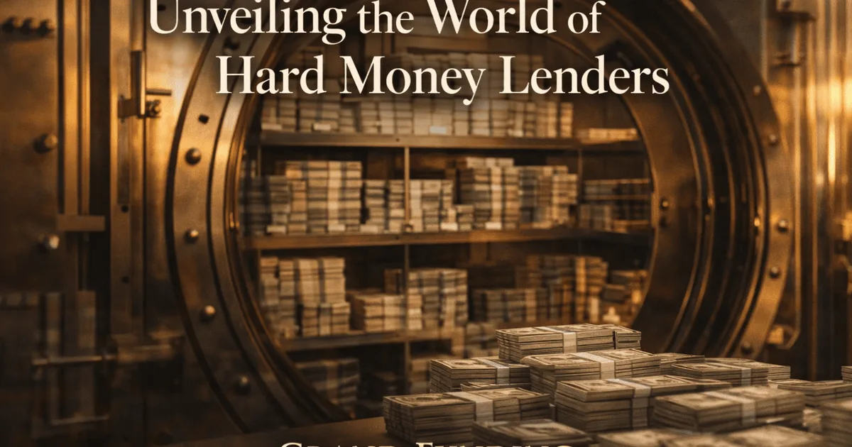 Unveiling the world of hard money lenders — quick funding guide